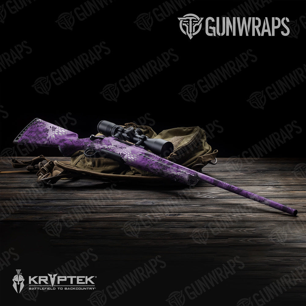 Rifle Kryptek Amethyst Camo Gun Skin Vinyl Wrap