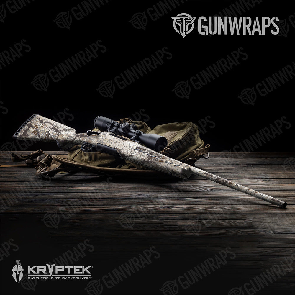 Rifle Kryptek Obskura Driftwood Camo Gun Skin Vinyl Wrap