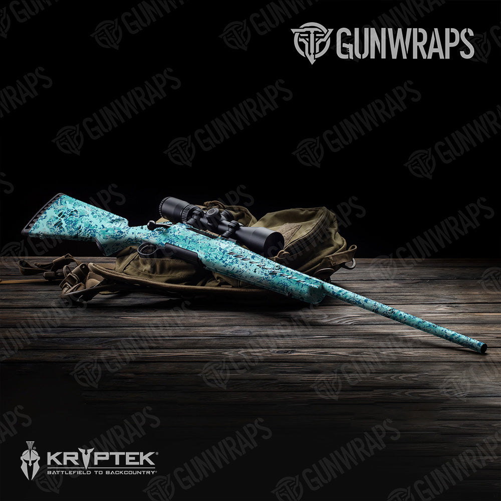 Rifle Kryptek Obskura Glacier Camo Gun Skin Vinyl Wrap