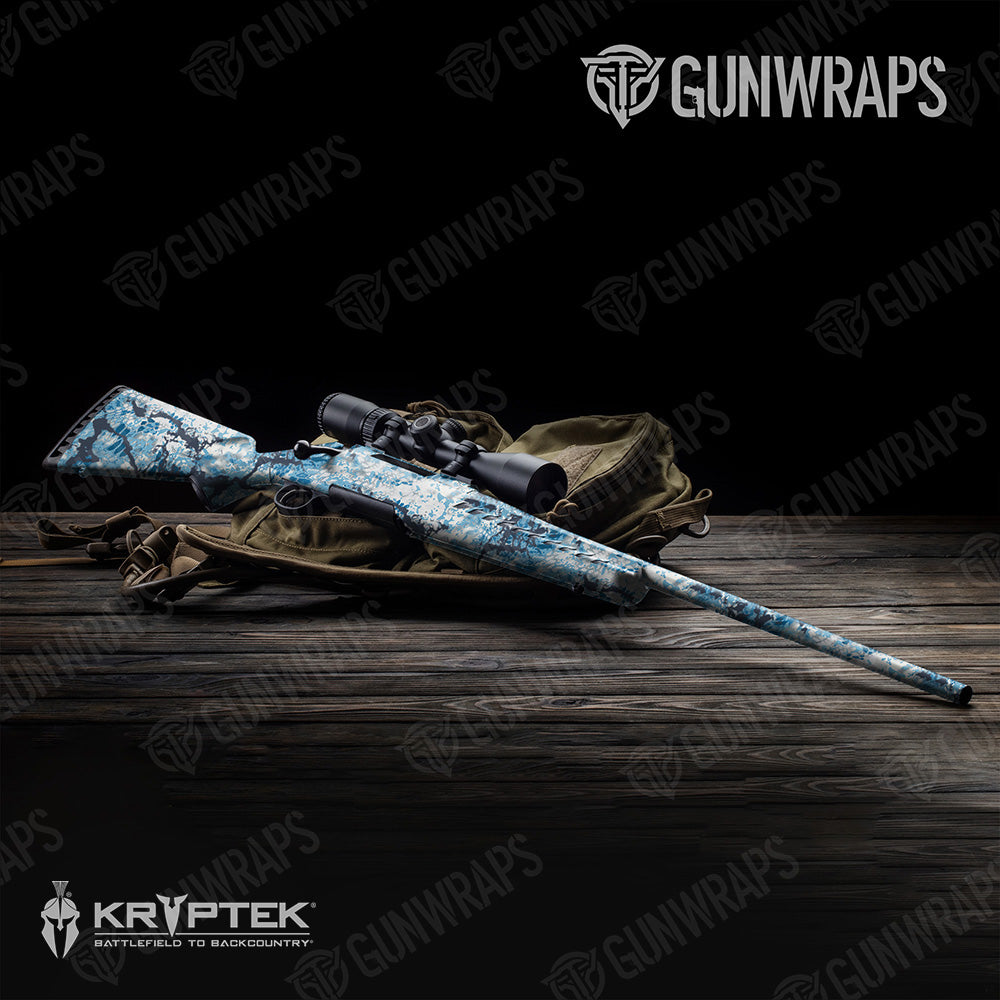 Rifle Kryptek Obskura Litus Camo Gun Skin Vinyl Wrap