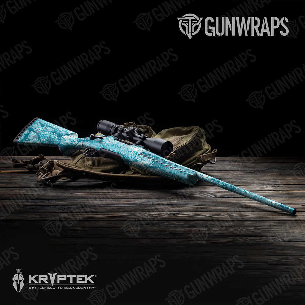 Rifle Kryptek Obskura Shallows Camo Gun Skin Vinyl Wrap