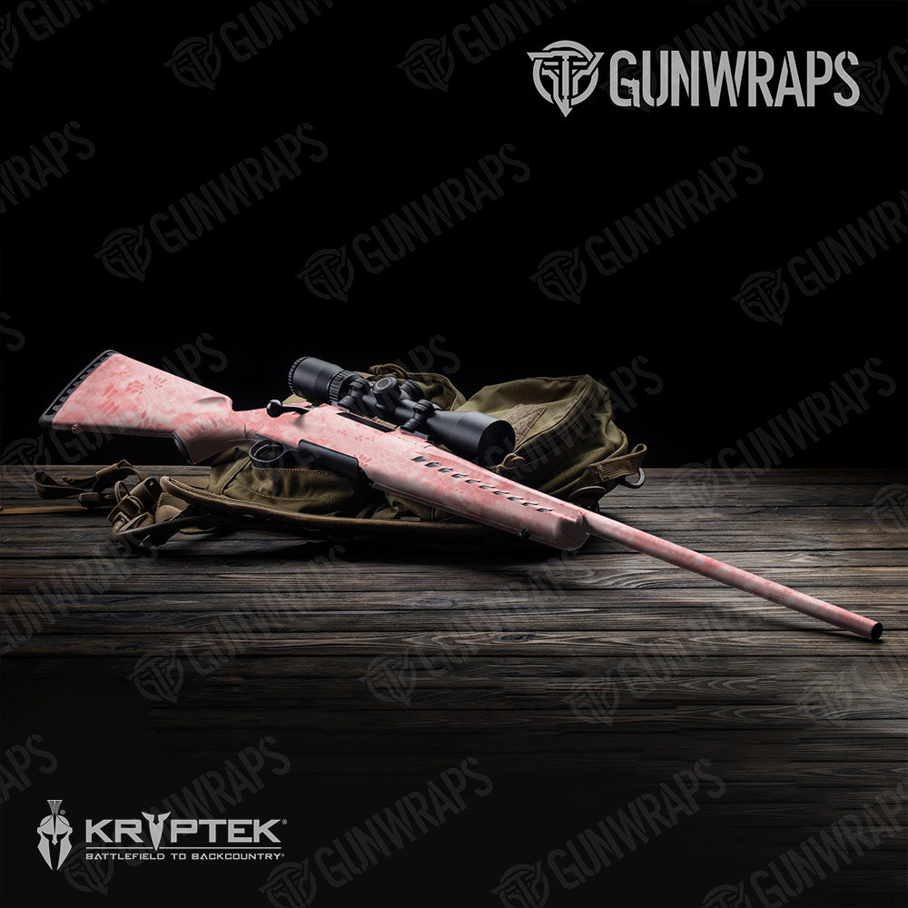 Rifle Kryptek Pink Camo Gun Skin Vinyl Wrap