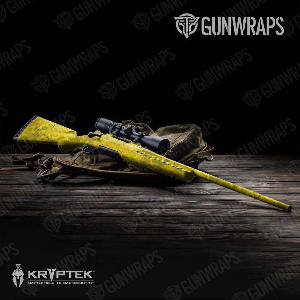 Rifle Kryptek Yellow Camo Gun Skin Vinyl Wrap