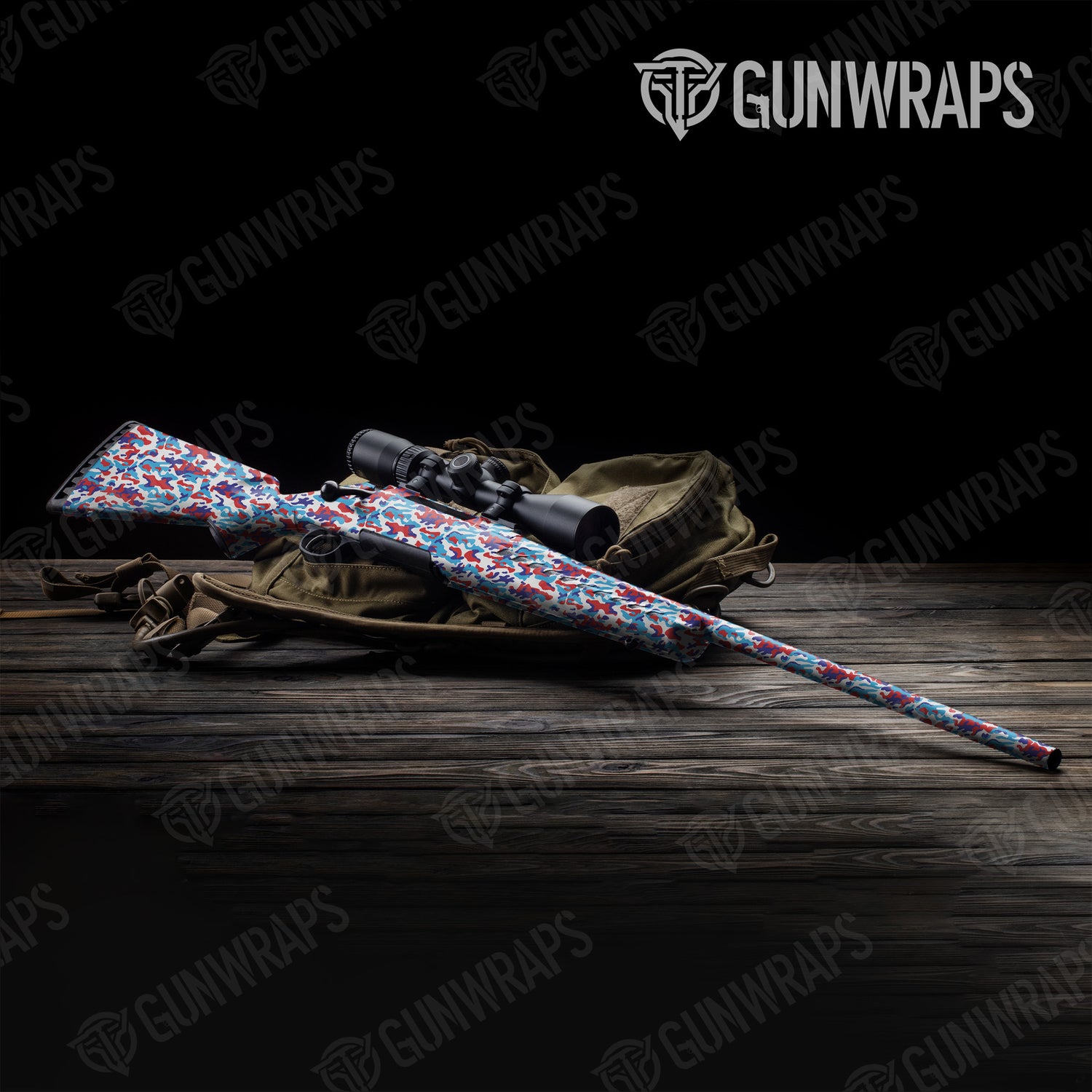 Rifle Classic M Series Camo Gun Skin Vinyl Wrap