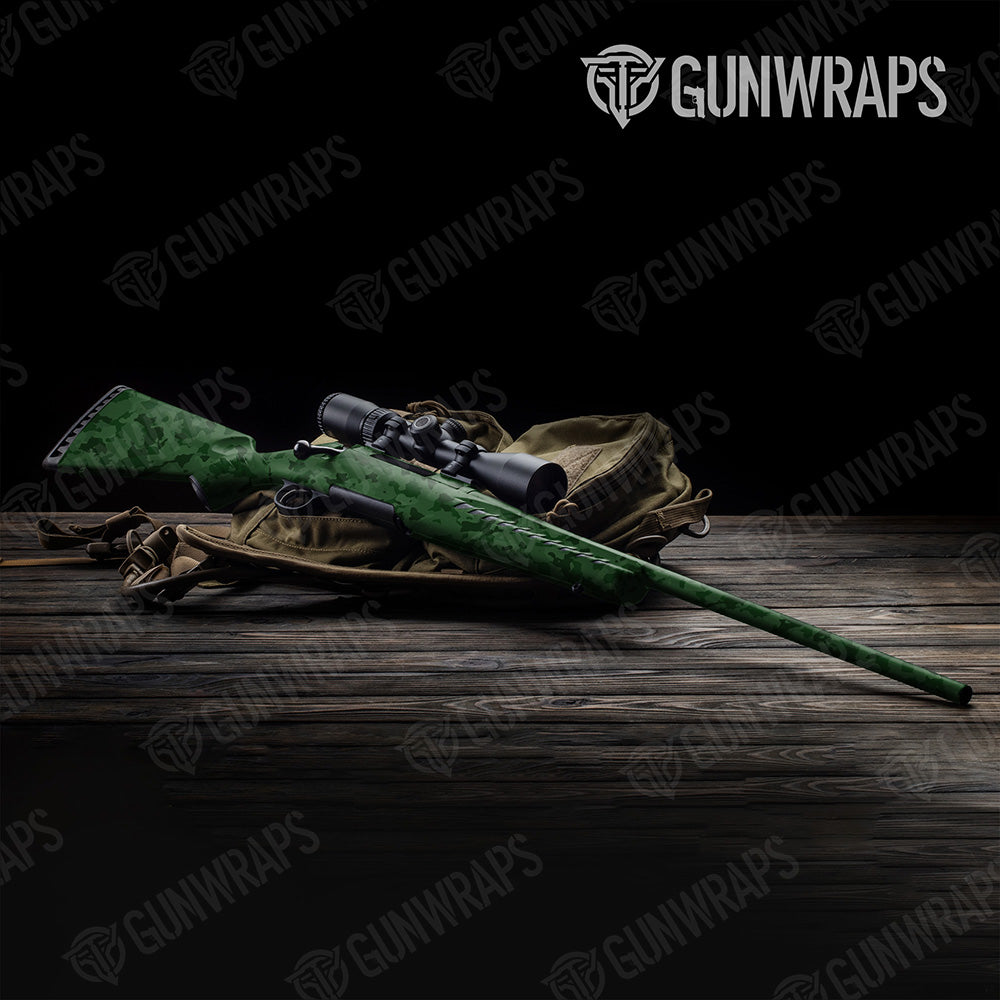 Rifle Cumulus Elite Green Camo Gun Skin Vinyl Wrap