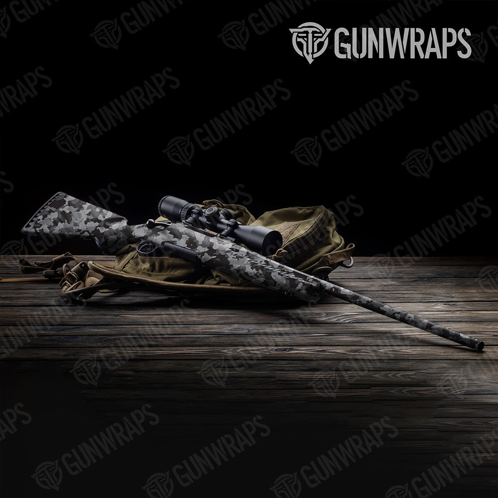 Rifle Cumulus Midnight Camo Gun Skin Vinyl Wrap