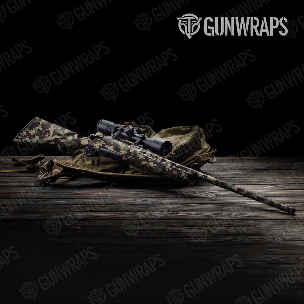 Rifle Cumulus Militant Blood Camo Gun Skin Vinyl Wrap