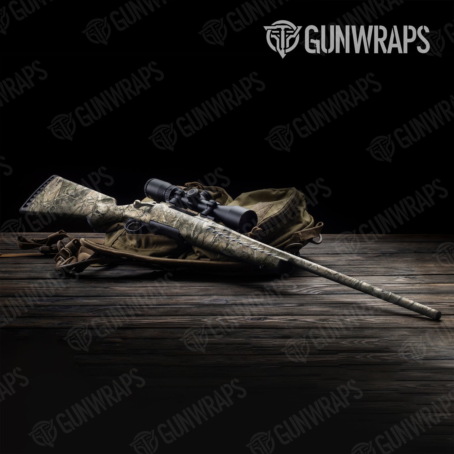 Rifle Nature Voodoo Camo Gun Skin Vinyl Wrap