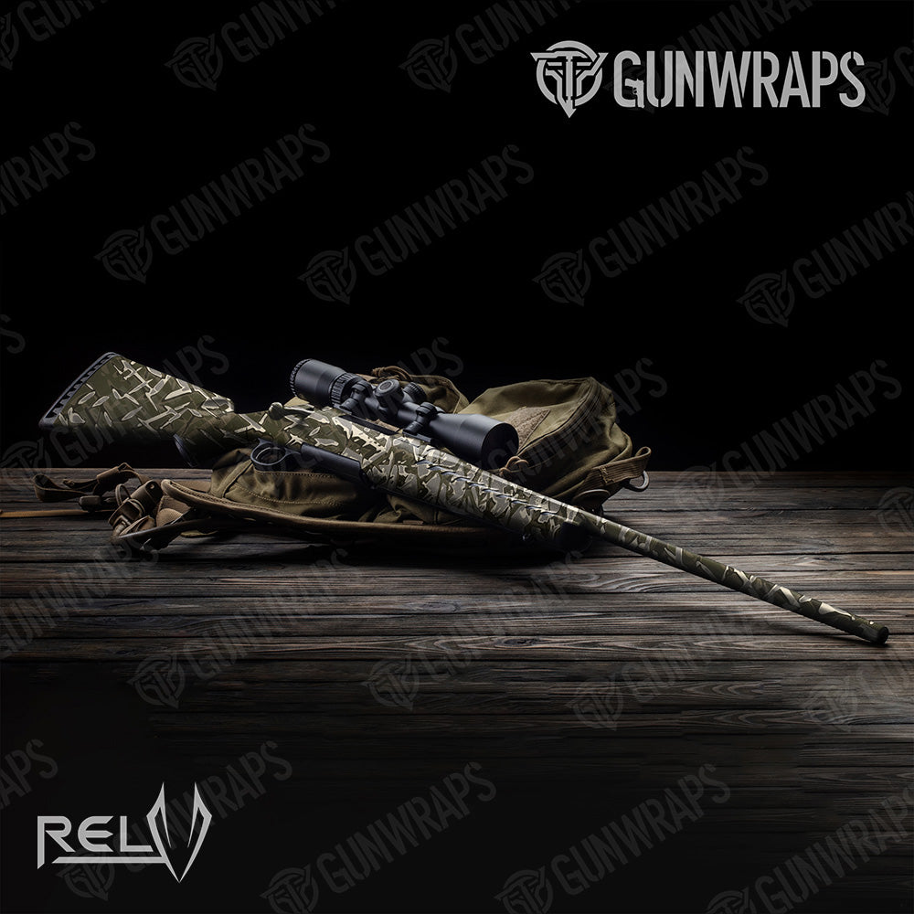 Rifle X3 RELV Dynohyde Camo Gun Skin Vinyl Wrap