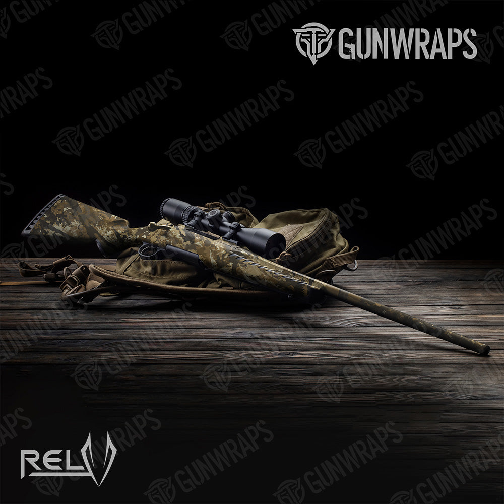 Rifle X3 RELV Harvester Camo Gun Skin Vinyl Wrap