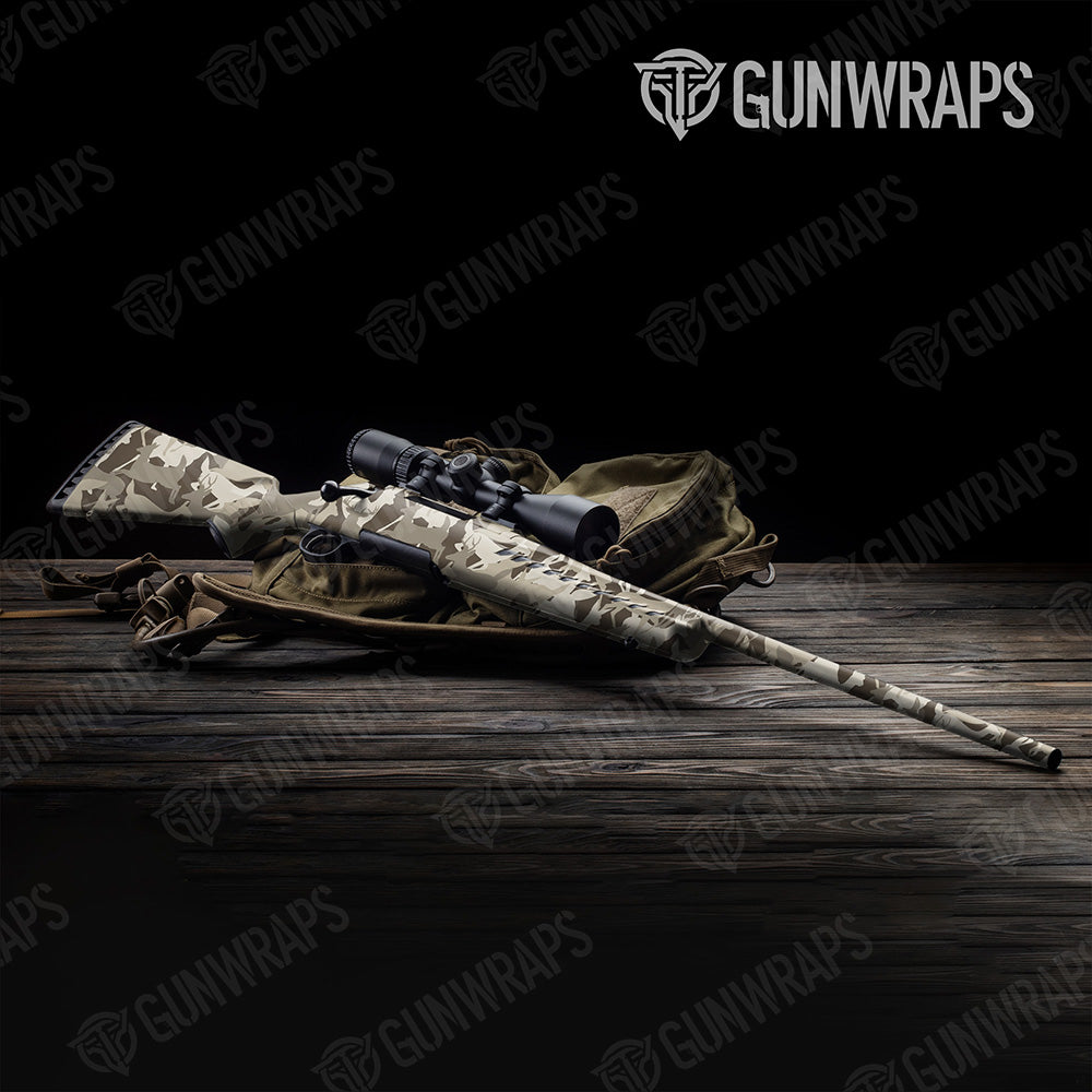 Rifle Silhouette Silhouette Deer Camo Gun Skin Vinyl Wrap