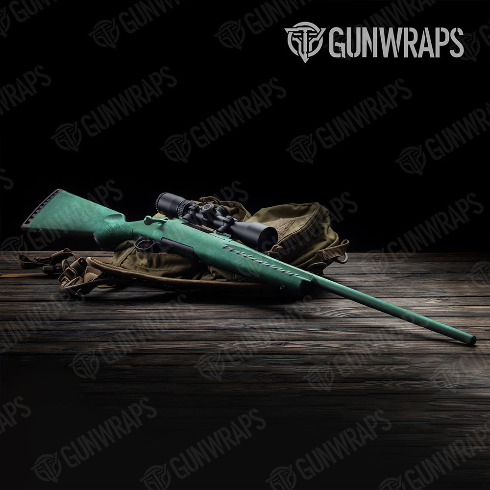 Rifle Substrate Saltwater Camo Gun Skin Vinyl Wrap