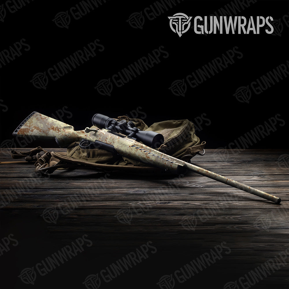 Rifle Substrate Simpson Desert Camo Gun Skin Vinyl Wrap