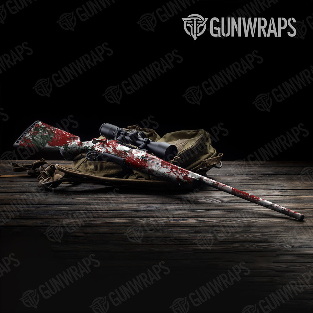 Rifle Substrate Sleighride Camo Gun Skin Vinyl Wrap