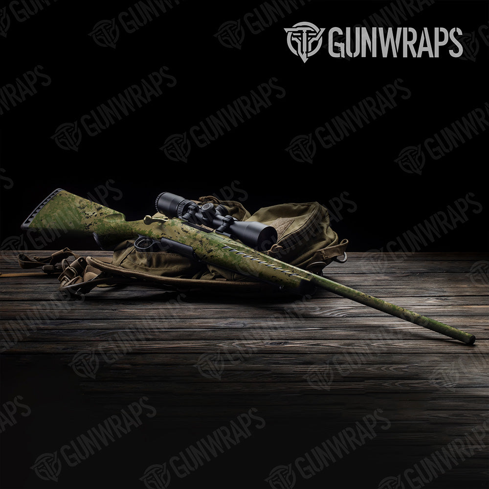 Rifle Substrate Spec War Camo Gun Skin Vinyl Wrap