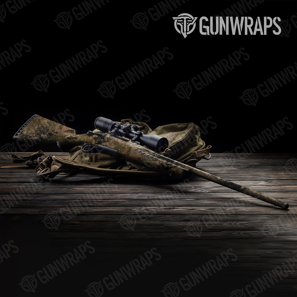 Rifle Substrate Spoor Camo Gun Skin Vinyl Wrap