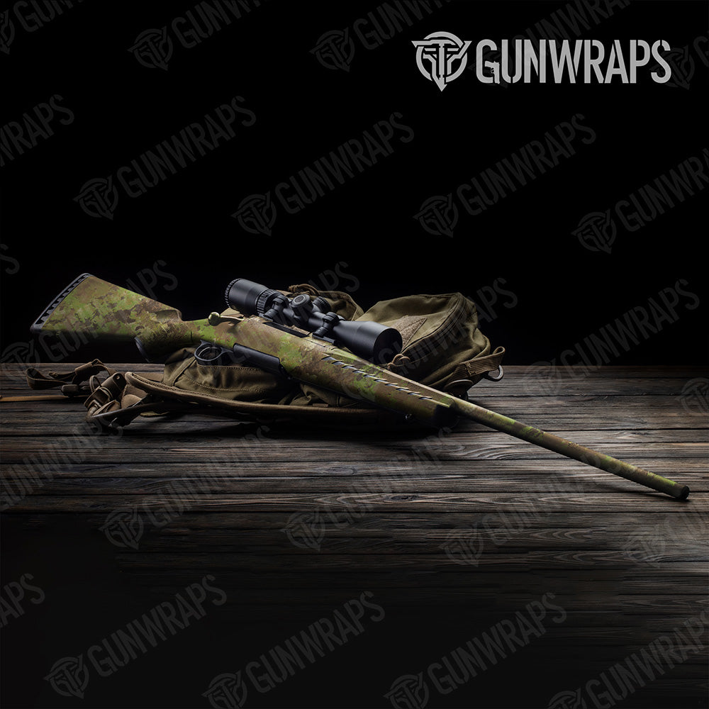 Rifle Substrate Springfield Camo Gun Skin Vinyl Wrap