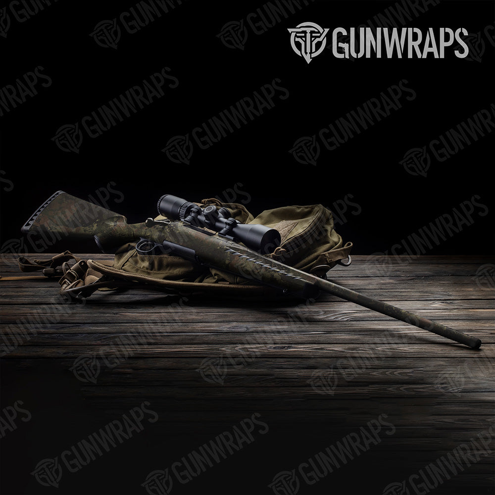 Rifle Substrate Stuttgart Camo Gun Skin Vinyl Wrap