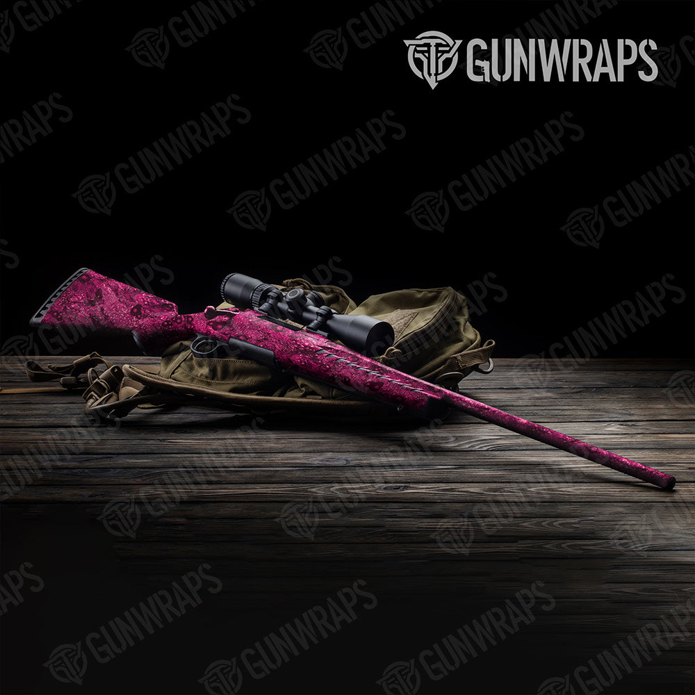 Rifle Toadaflage Magenta Camo Gun Skin Vinyl Wrap