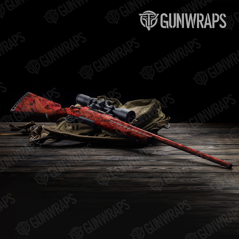 Rifle Toadaflage Magma Camo Gun Skin Vinyl Wrap