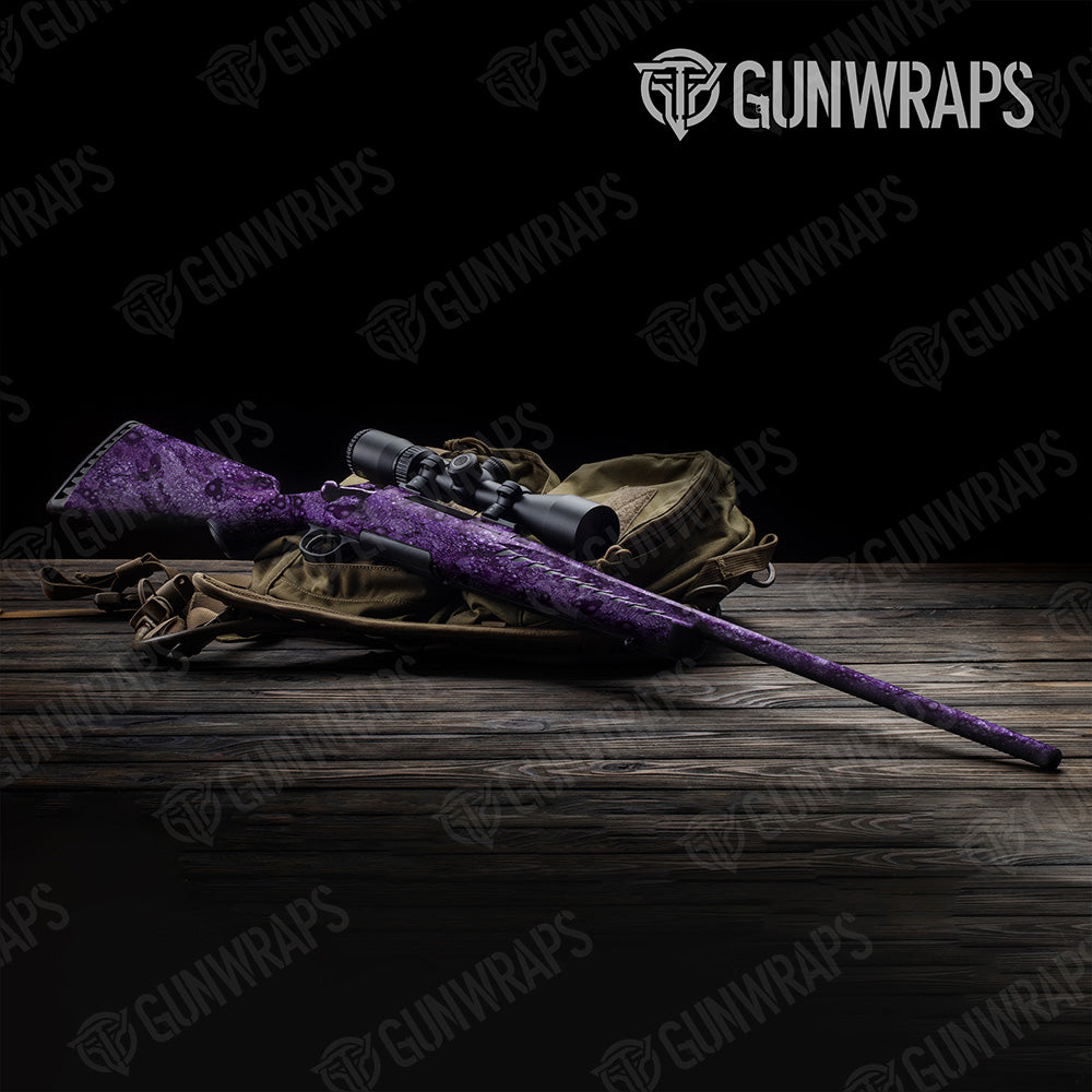 Rifle Toadaflage Purple Camo Gun Skin Vinyl Wrap