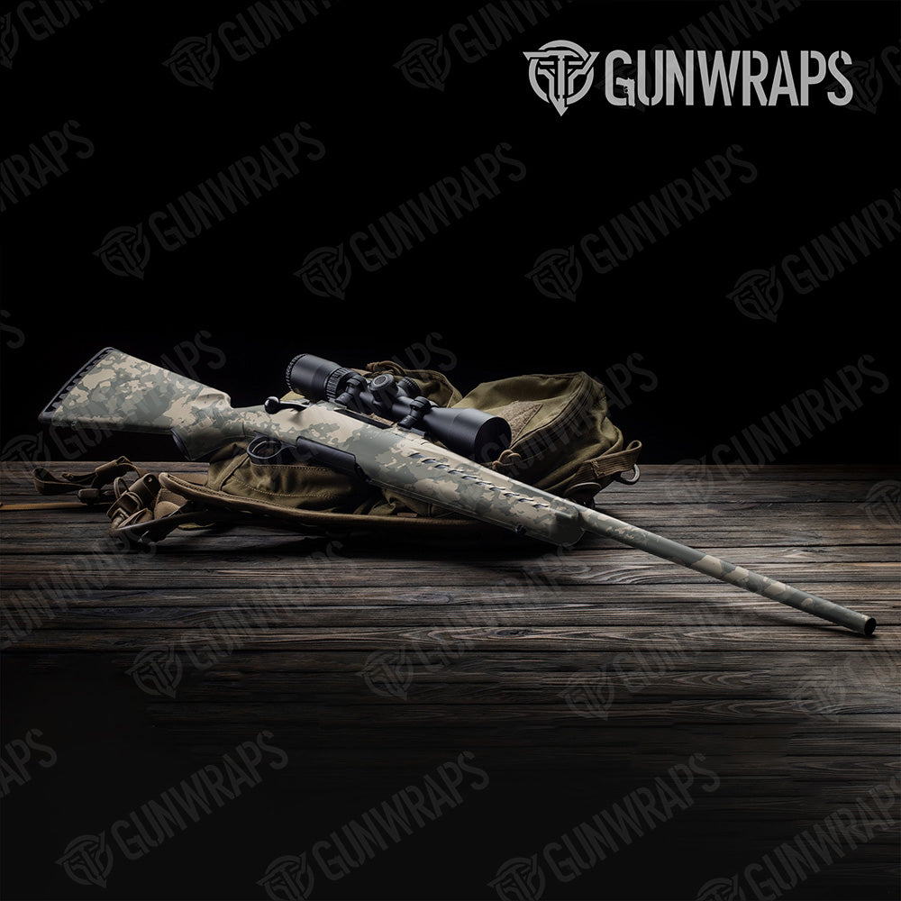 Rifle Treetop Army Camo Gun Skin Vinyl Wrap