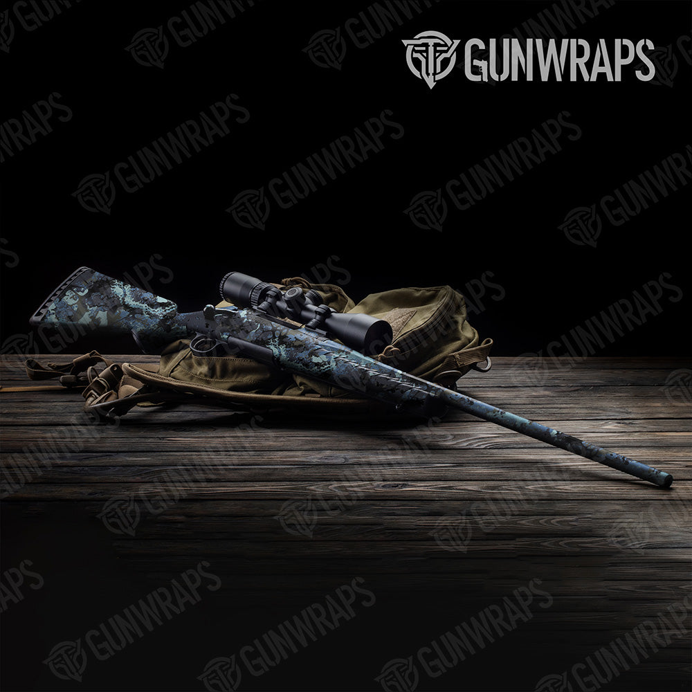 Rifle Veil Stoke Poseidon Camo Gun Skin Vinyl Wrap