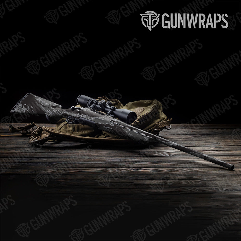 Rifle Vietnam Tiger Stripe Midnight Camo Gun Skin Vinyl Wrap