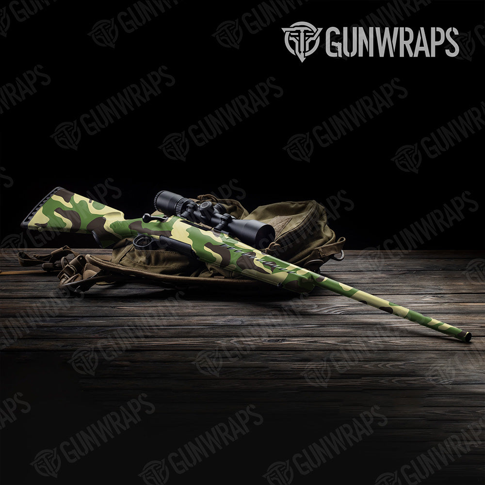 Rifle Classic XL Jungle Camo Gun Skin Vinyl Wrap