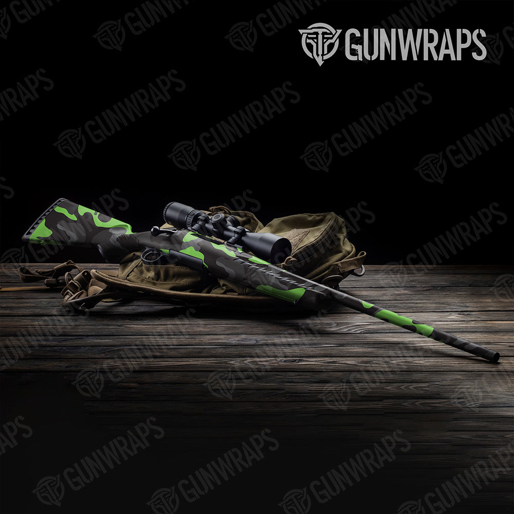 Rifle Classic XL Metro Green Camo Gun Skin Vinyl Wrap