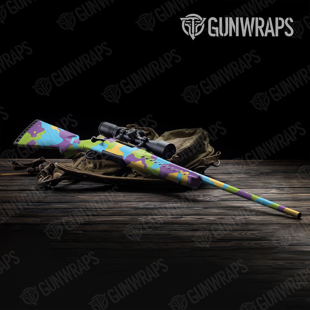 Rifle Cumulus XL Carnival Camo Gun Skin Vinyl Wrap