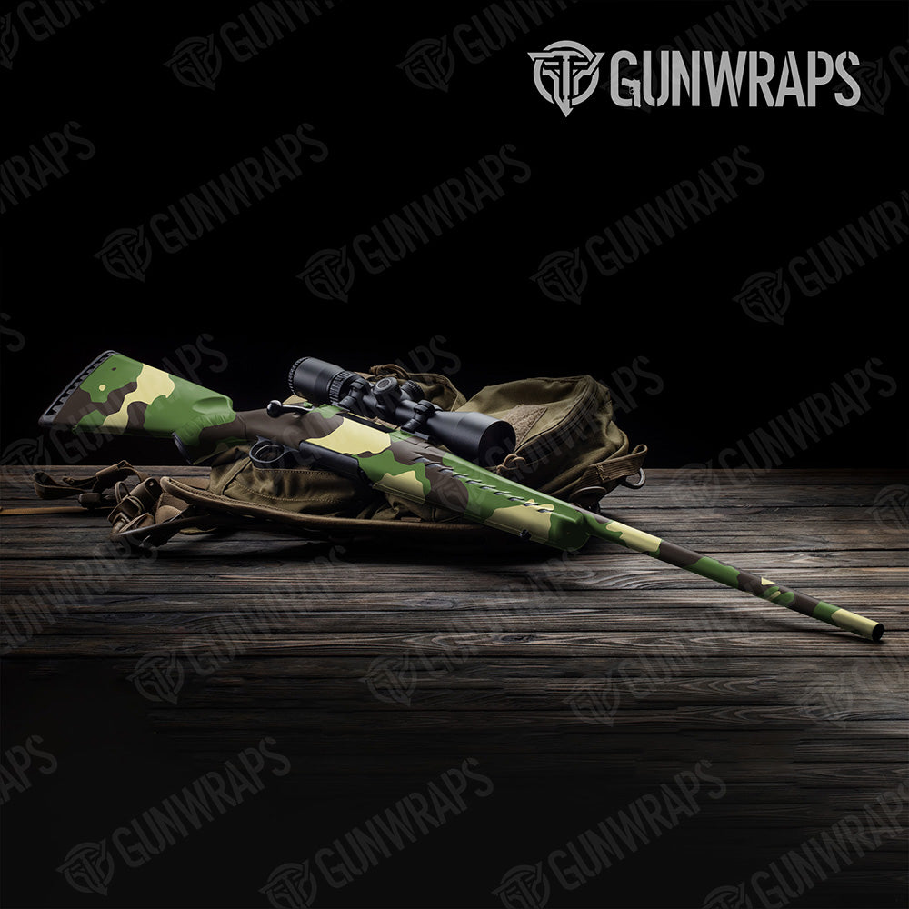 Rifle Cumulus XL Jungle Camo Gun Skin Vinyl Wrap