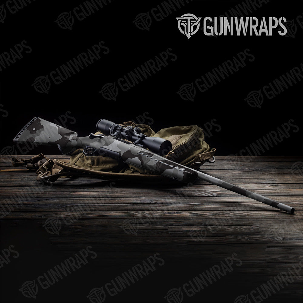 Rifle Cumulus XL Midnight Camo Gun Skin Vinyl Wrap