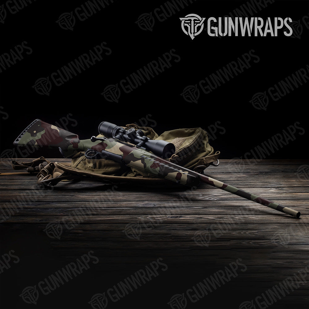 Rifle Cumulus XL Militant Blood Camo Gun Skin Vinyl Wrap