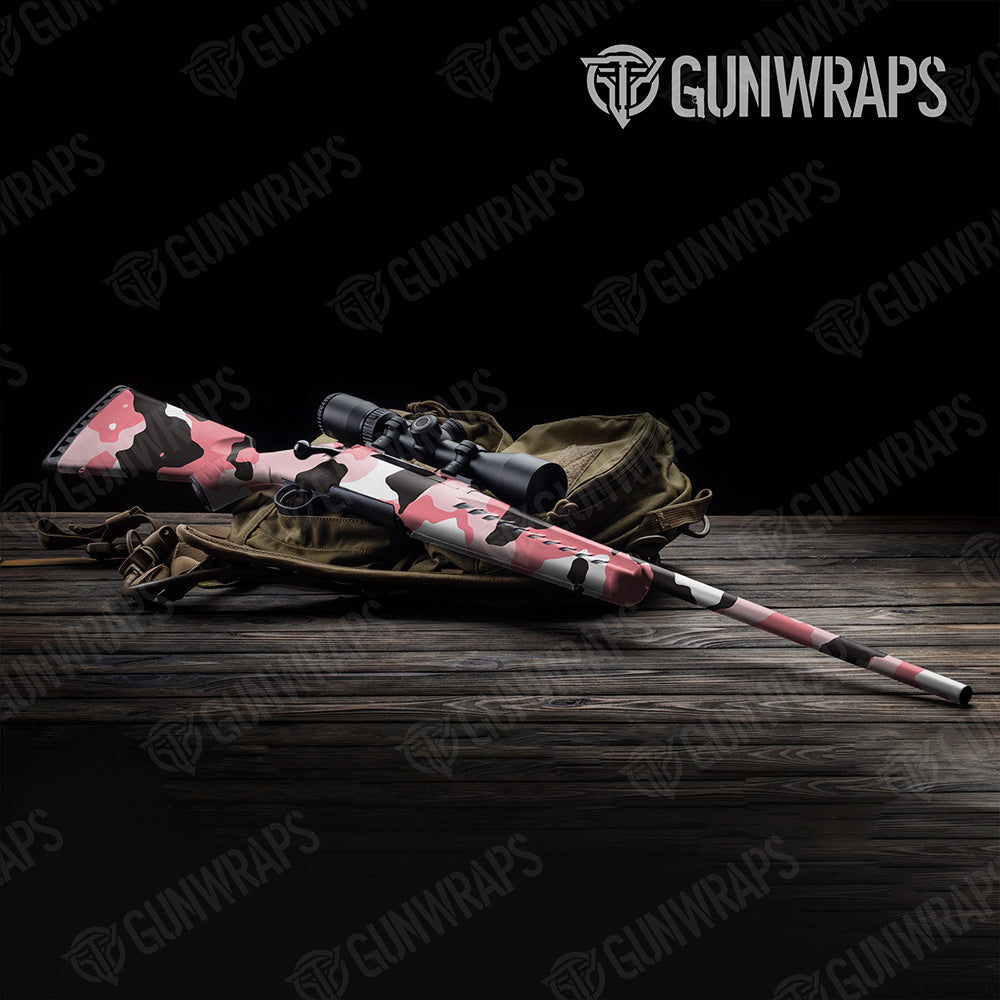 Rifle Cumulus XL Pink Camo Gun Skin Vinyl Wrap