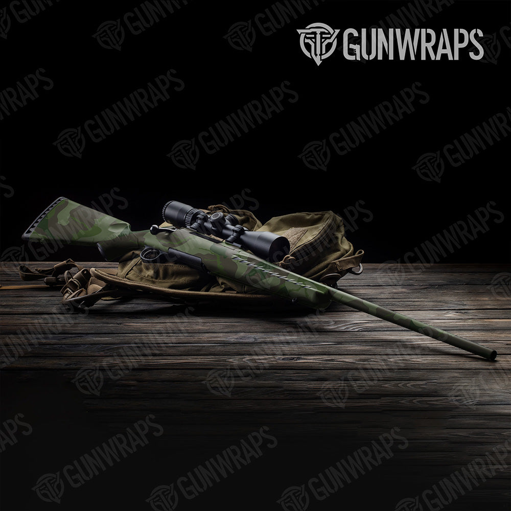 Rifle Ragged XL Army Camo Gun Skin Vinyl Wrap