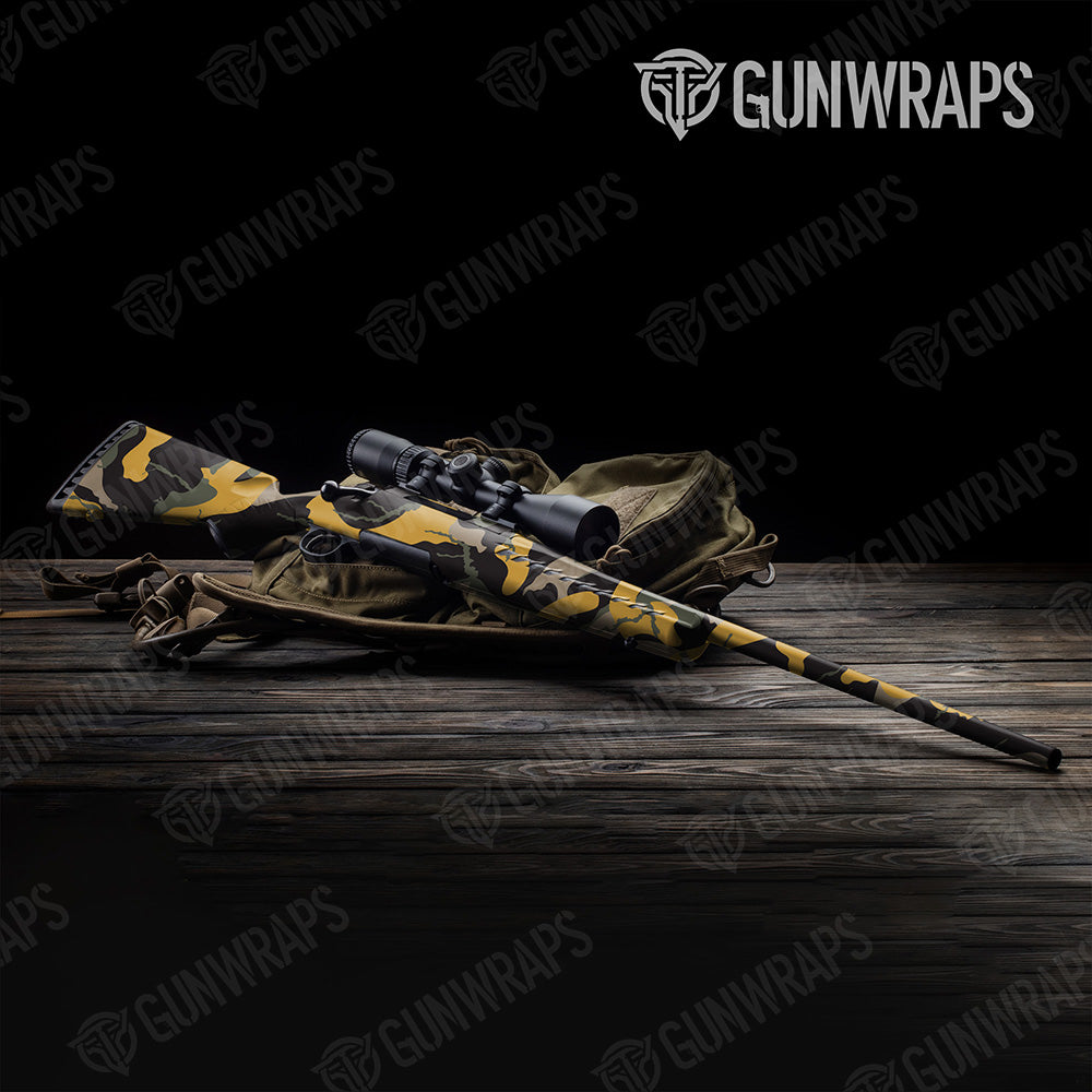 Rifle Ragged XL Mint Chocolate Chip Camo Gun Skin Vinyl Wrap