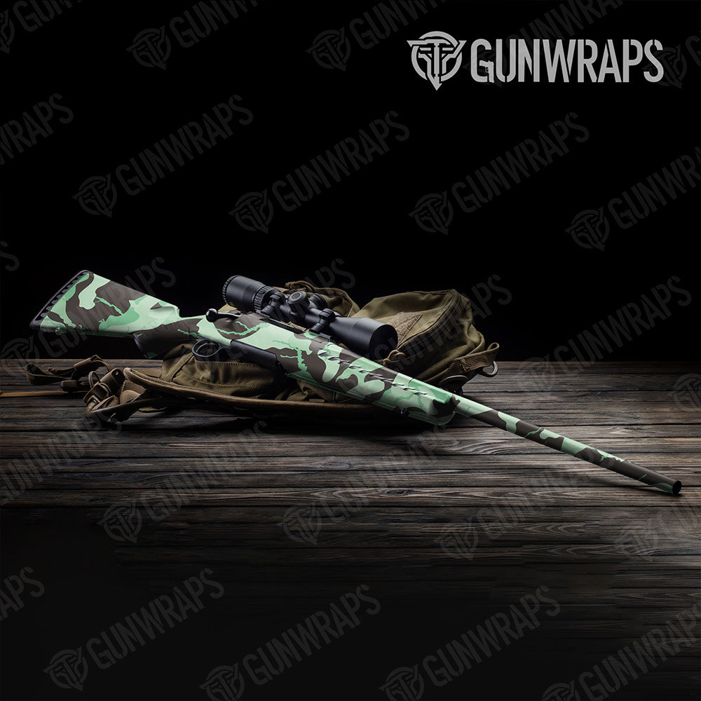 Rifle Ragged XL M Series Camo Gun Skin Vinyl Wrap