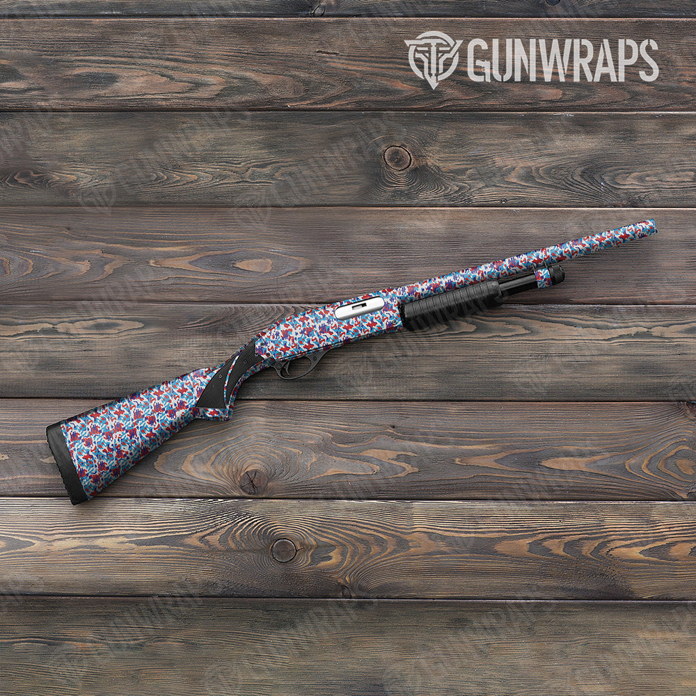 Shotgun Classic M Series Camo Gun Skin Vinyl Wrap