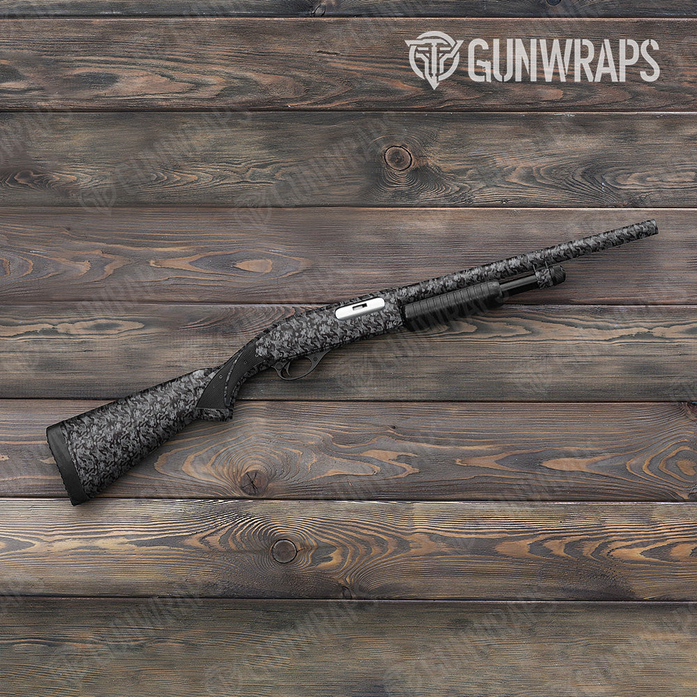 Shotgun Classic Midnight Camo Gun Skin Vinyl Wrap