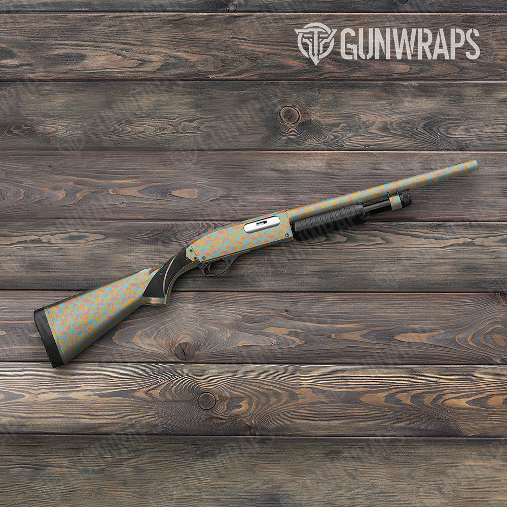 Shotgun Classic Sherbert Camo Gun Skin Vinyl Wrap