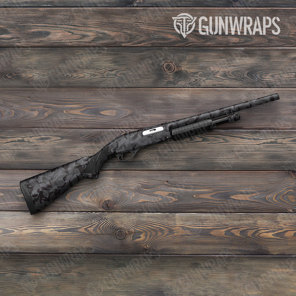 Shotgun Erratic Elite Black Camo Gun Skin Vinyl Wrap