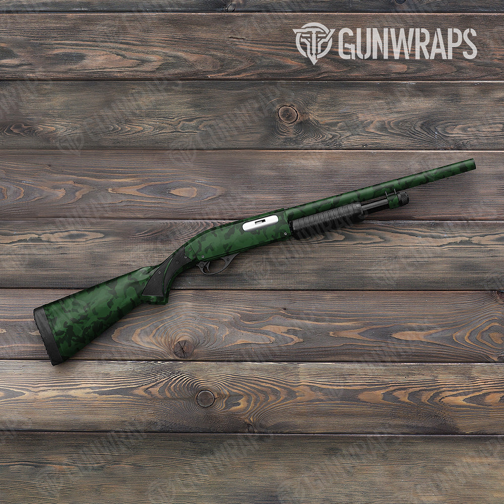 Shotgun Erratic Elite Green Camo Gun Skin Vinyl Wrap