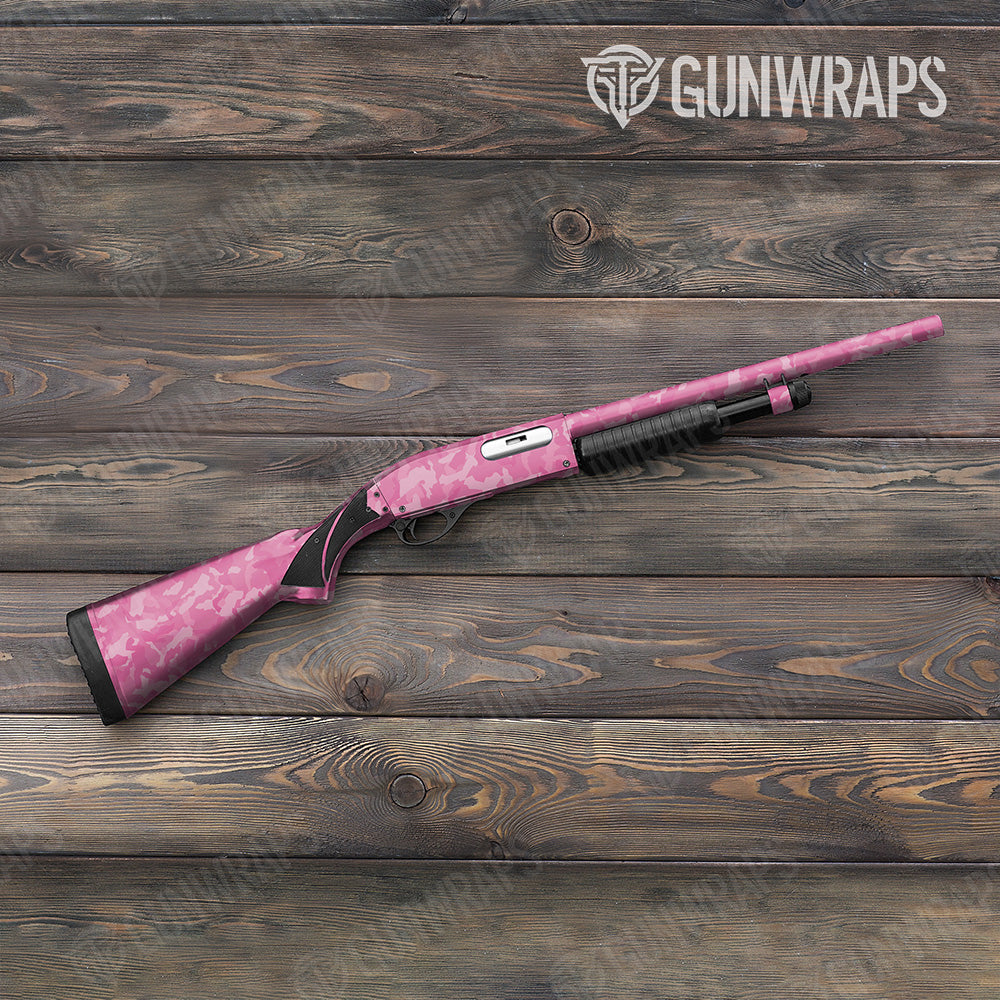 Shotgun Erratic Elite Pink Camo Gun Skin Vinyl Wrap