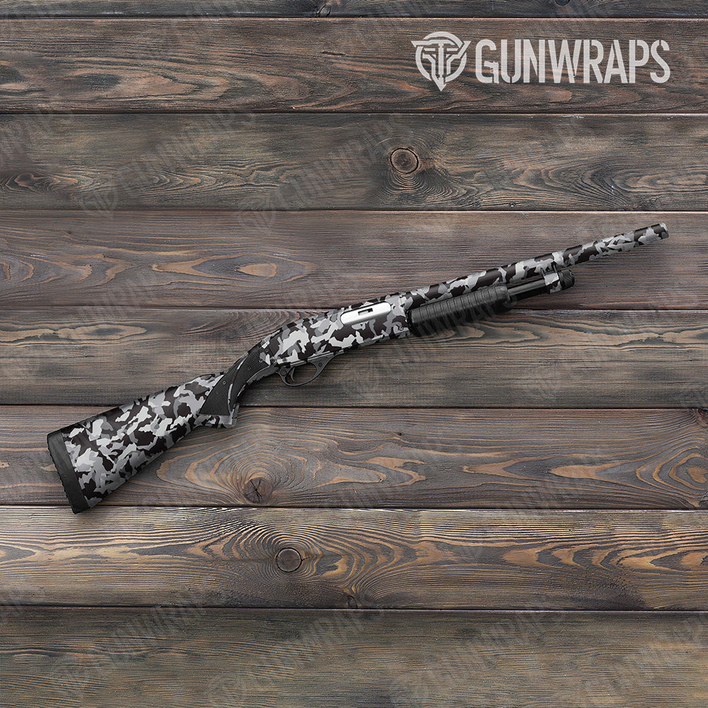 Shotgun Erratic Urban Night Camo Gun Skin Vinyl Wrap