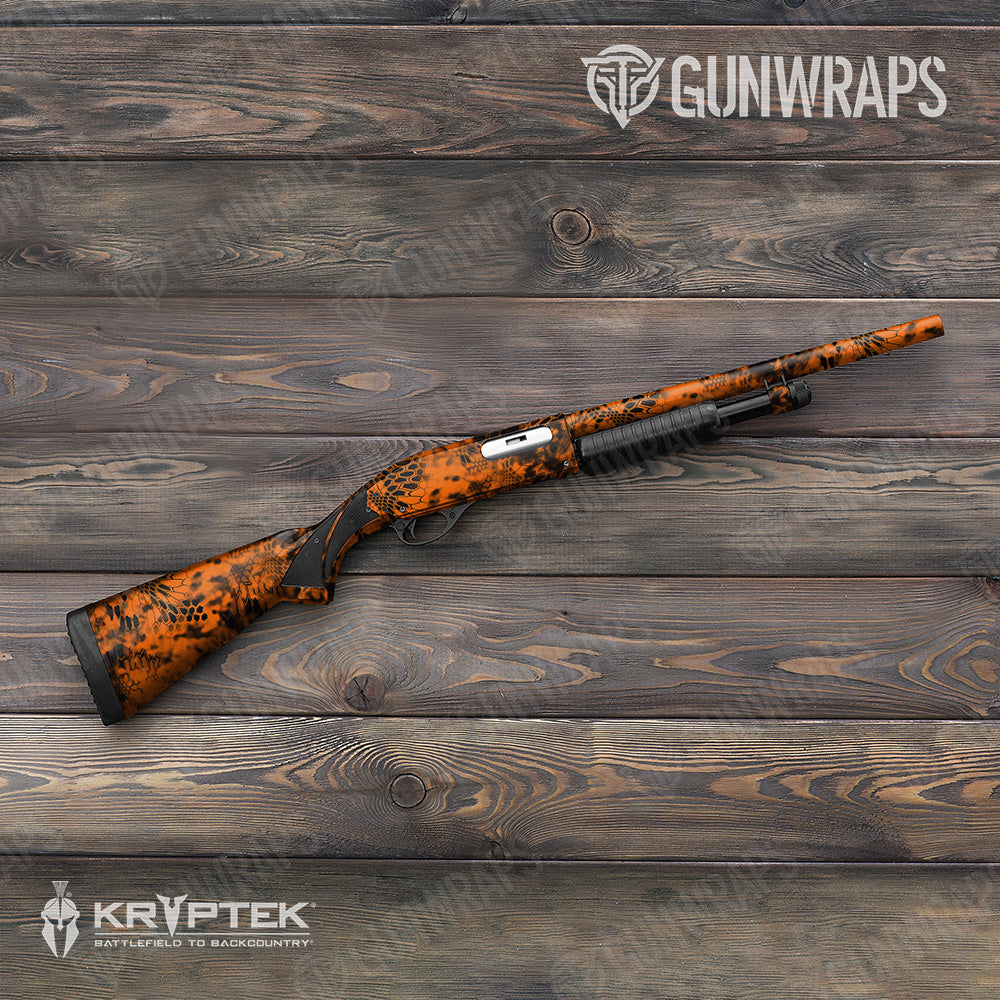 Shotgun Kryptek Inferno Camo Gun Skin Vinyl Wrap