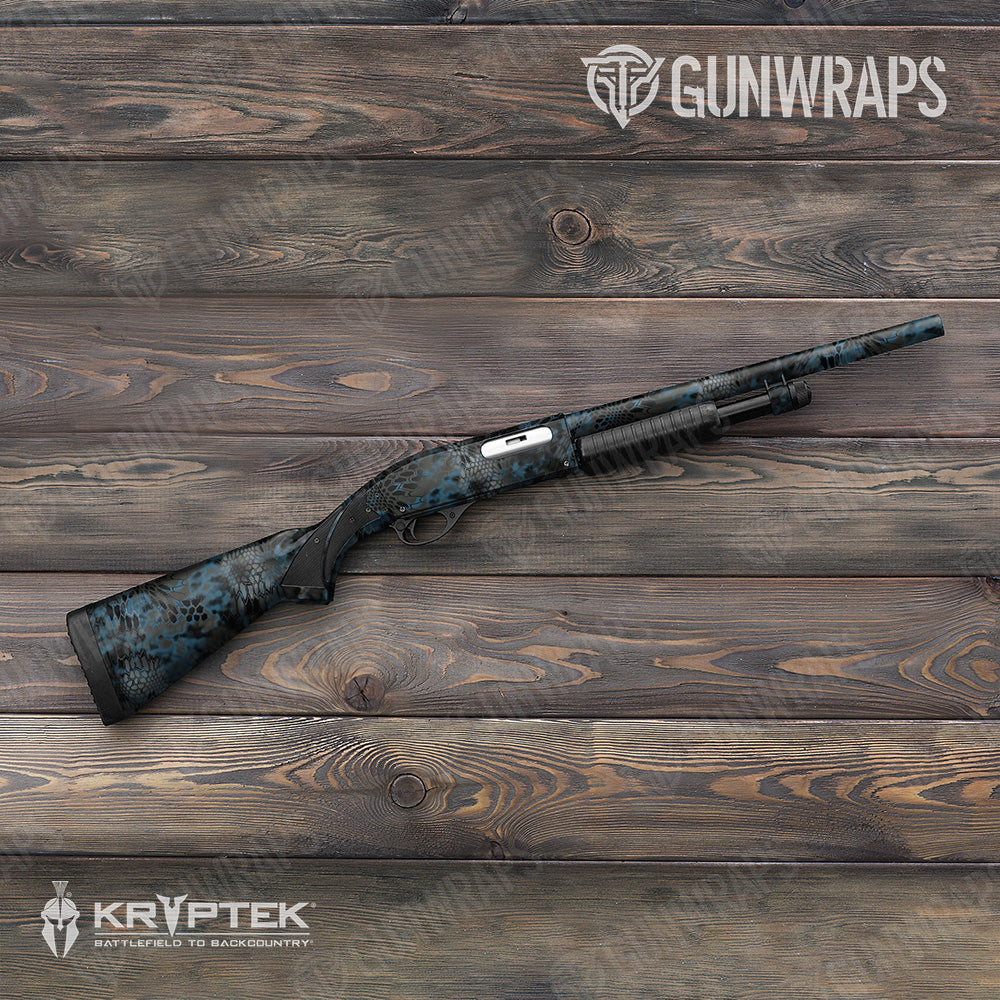 Shotgun Kryptek Neptune Camo Gun Skin Vinyl Wrap