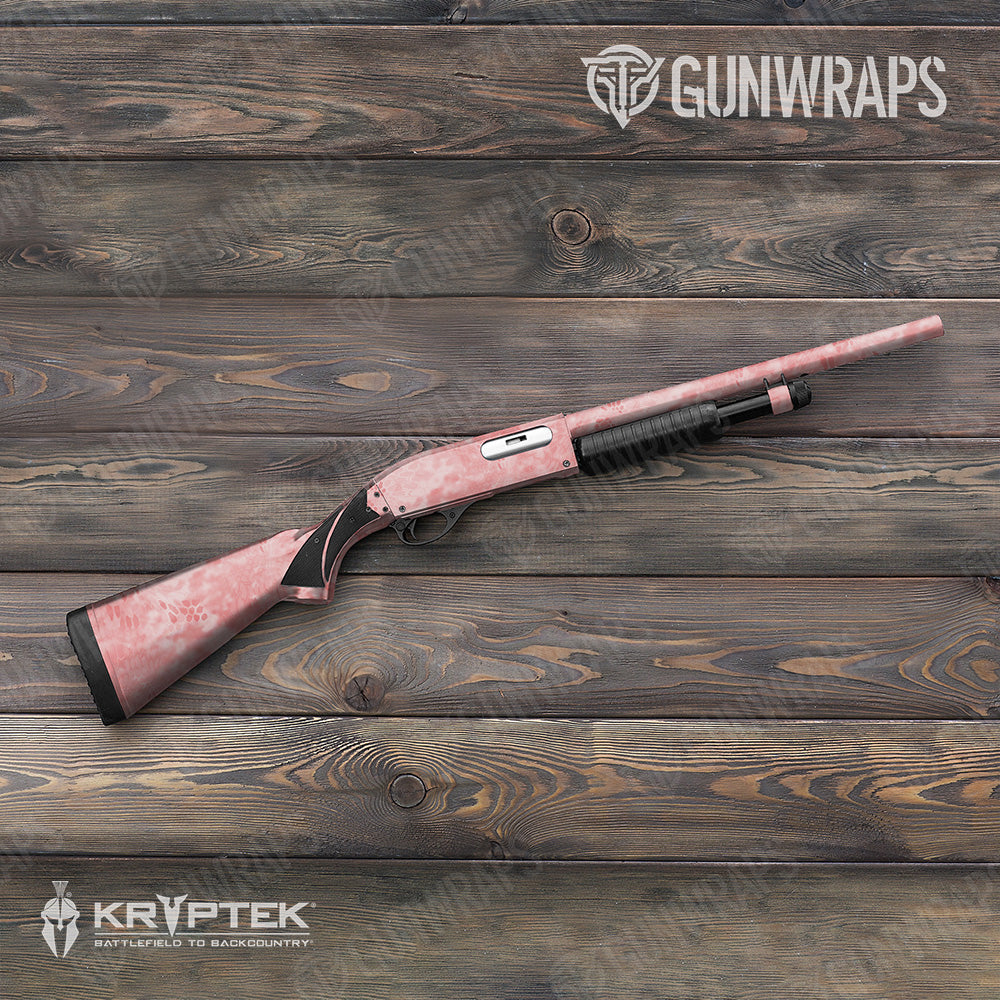 Shotgun Kryptek Pink Camo Gun Skin Vinyl Wrap