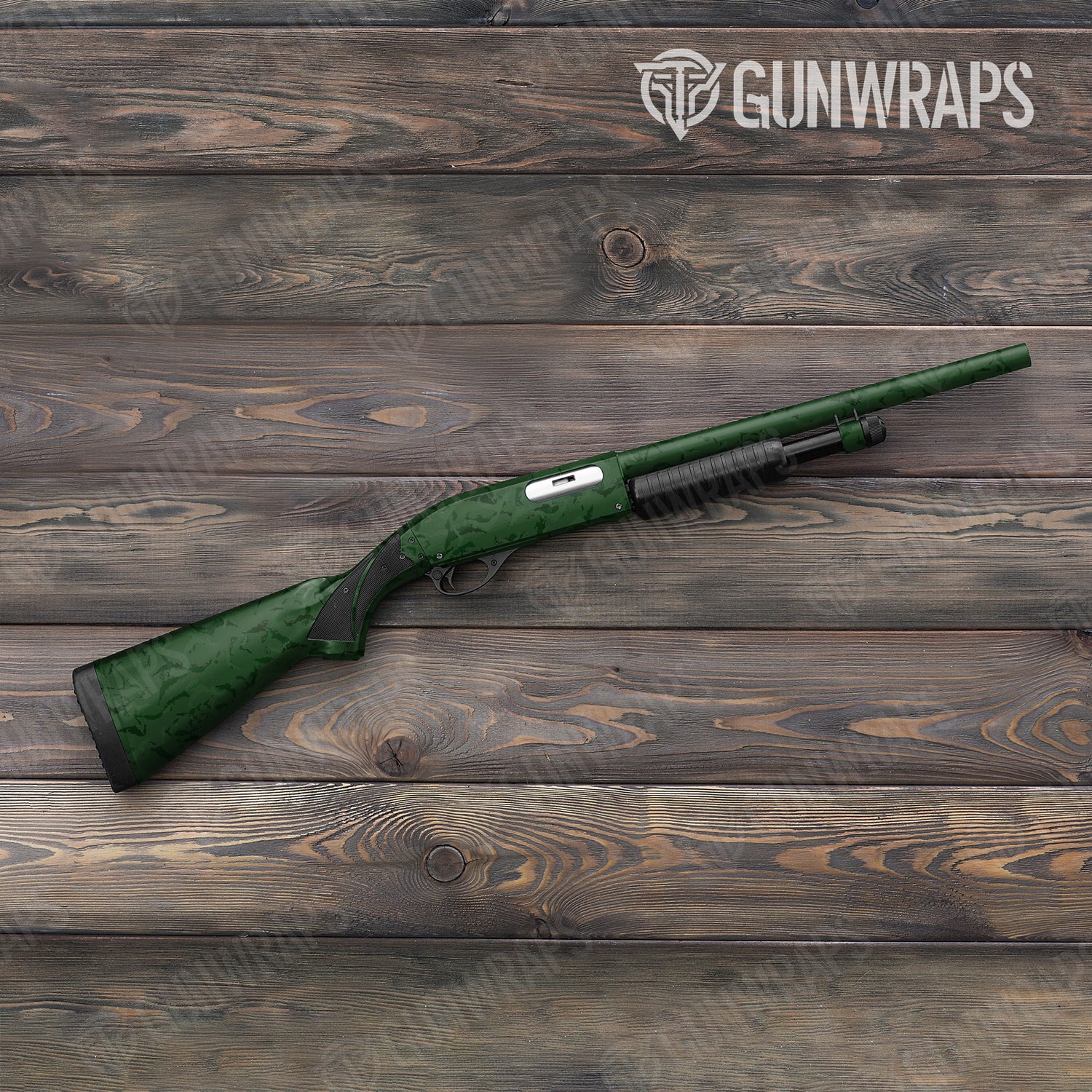 Shotgun Battle Storm Elite Green Camo Gun Skin Vinyl Wrap