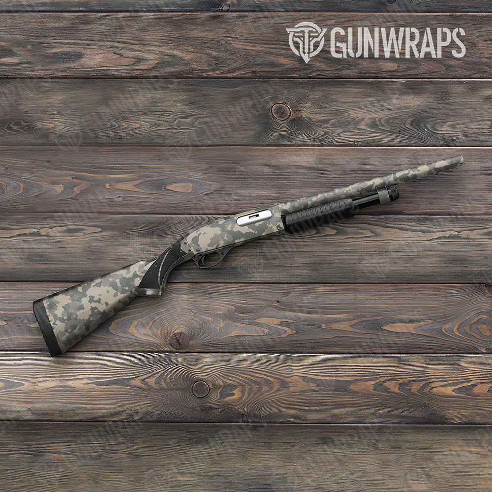 Shotgun Cumulus Army Camo Gun Skin Vinyl Wrap